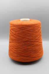 Итальянская бобинная пряжа Monticolore Bonwool меринос 15% хлопок 85% , медь 1700м/100гр- фото