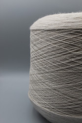 30256 Итальянская бобинная пряжа для вязания меринос 100%, пепельно светло-серый,  1400м, Sudwollegroup Jawalan- фото2