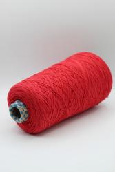 30304 Пряжа для вязания из Италии E.Miroglio Daiquiri 90% хлопок 10% полиестр , 440м/100гр цвет красный- фото3