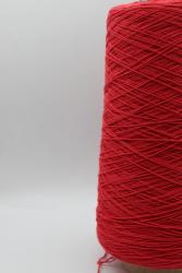 30304 Пряжа для вязания из Италии E.Miroglio Daiquiri 90% хлопок 10% полиестр , 440м/100гр цвет красный- фото2