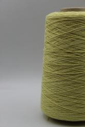 30340 Пряжа для вязания из Италии 100% хлопок Iafil Dakota , 625м/100гр бледно-жёлтый- фото2