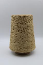 30332 Пряжа для вязания из Италии 100% мерсиризованый хлопок Gruppo Filpucci Arabis , 420м/100гр цвет бежевый- фото