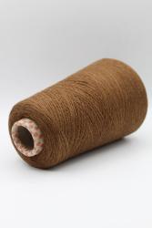 30410 Итальянская бобинная пряжа кардный кашемир 100% 1400м каштан Biagioli Modesto Cashmere- фото3