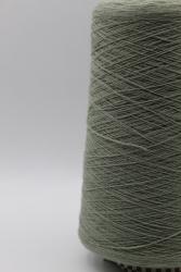 30413 Итальянская бобинная пряжа кардный кашемир 100% 1400м полынь Cariaggi Cashmere- фото2