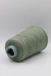 30419 Итальянская бобинная пряжа кардный кашемир 100% 1400м полынь Cariaggi Cashmere- фото3