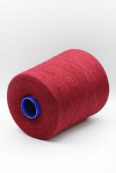 30423 Итальянская бобинная пряжа шелк 30% кашемир 70% 4000м Botto Jiuzeppe Fairsilk,  винный- фото3
