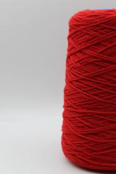 30443 Итальянская бобинная пряжа 10% кашемир, 90% меринос, красный, 230м Linsieme Lover- фото2