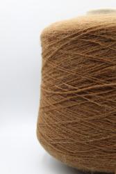 30465 Итальянская бобинная пряжа Lineapiu Incas 40% альпака, 15% меринос, 45% акрил, 650м, светло-коричневый- фото2