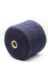 30467 Итальянская бобинная пряжа Toscano Babyfree 50% альпака, 20% меринос, 30% полиамид, 900м, тёмно-синий- фото3