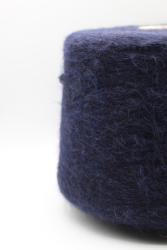 30467 Итальянская бобинная пряжа Toscano Babyfree 50% альпака, 20% меринос, 30% полиамид, 900м, тёмно-синий- фото2
