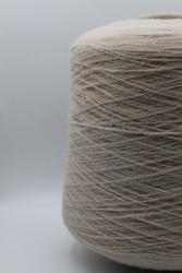 30464 Итальянская бобинная пряжа Lineapiu Incas 40% альпака, 15% меринос, 45% акрил, 650м, бежевый- фото2