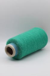 30463 Итальянская бобинная пряжа Sessia Peruvianfine 70% бэби альпака, 30% PA,3000м, мятный- фото3