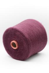 30477 Итальянская бобинная пряжа Sato Seni Fuuga 50% экстракид мохер, 20% меринос, 30% полиамид , вино, 4400м- фото3